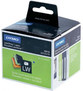 DYMO LabelWriter 99018/S0722470 Ordnerrücken-Etiketten weiß  38 x 190 mm schmal VE=110