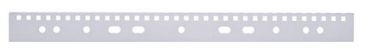 RECOsystems Plastik Abheftstreifen A4 Drahtkamm 3:1 (4x4mm) VE=100